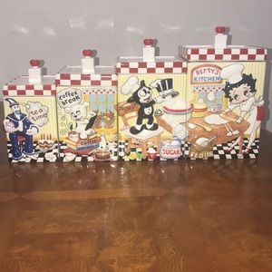 Betty Boop Canister Collection